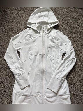 Athleta white define jacket